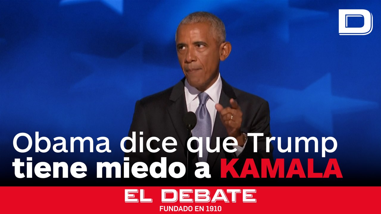 El expresidente Obama arropa a Kamala Harris y asegura que Trump tiene «miedo de perder» las elecciones