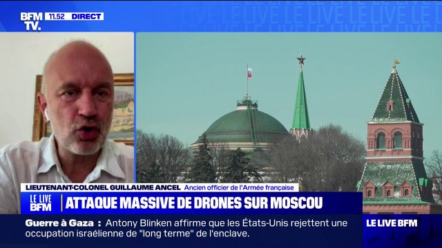 Attaque de drones à Moscou: Les drones ont pris une place que l'on n'imaginait pas il y a quelques années estime le Lieutenant-Colonel Guillaume Ancel