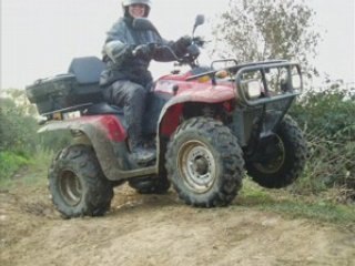 Un peu de trial avec nos quads