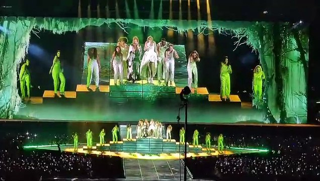 Taylor Swift surprises fans by bringing Florence Welch on stage of final Wembley night