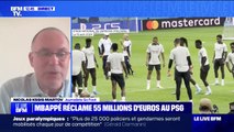 Kylian Mbappé réclame 55 millions d'euros au PSG