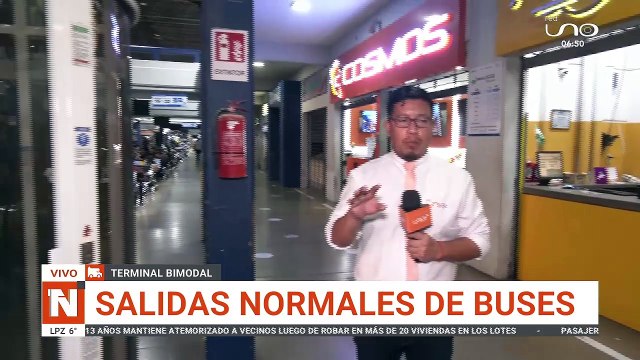 scz venta de pasajes normal en Bimodal; viajarán por la ruta antigua ante bloqueo en Yapacani