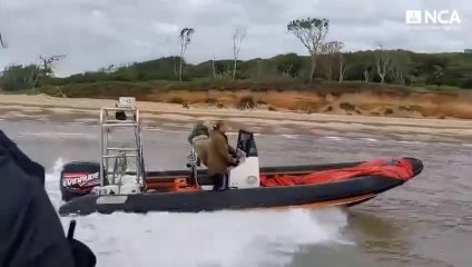 Men leap from boat as they’re caught with £39m cocaine haul