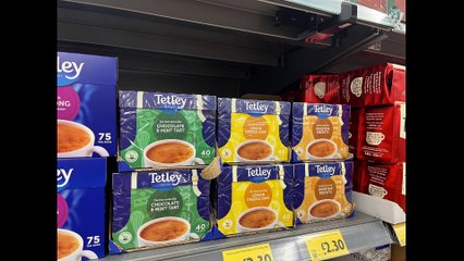 I try the new flavours of Tetley Tea