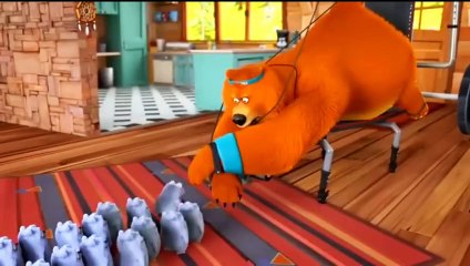 Grizzy's Adventures: Fitness, Art, Construction & Dance | 25' Compilation |  Cartoon for Kids