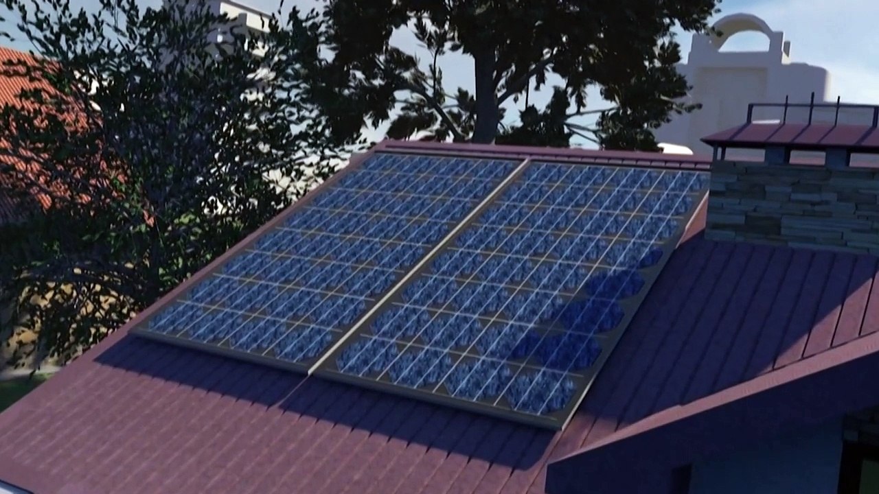 Videografik: So wird Sonnenenergie zu Strom