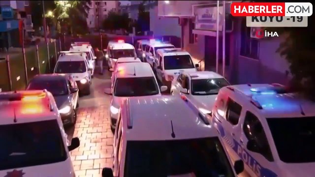 İzmir'de suç örgütüne şafak operasyonu: 16 gözaltı