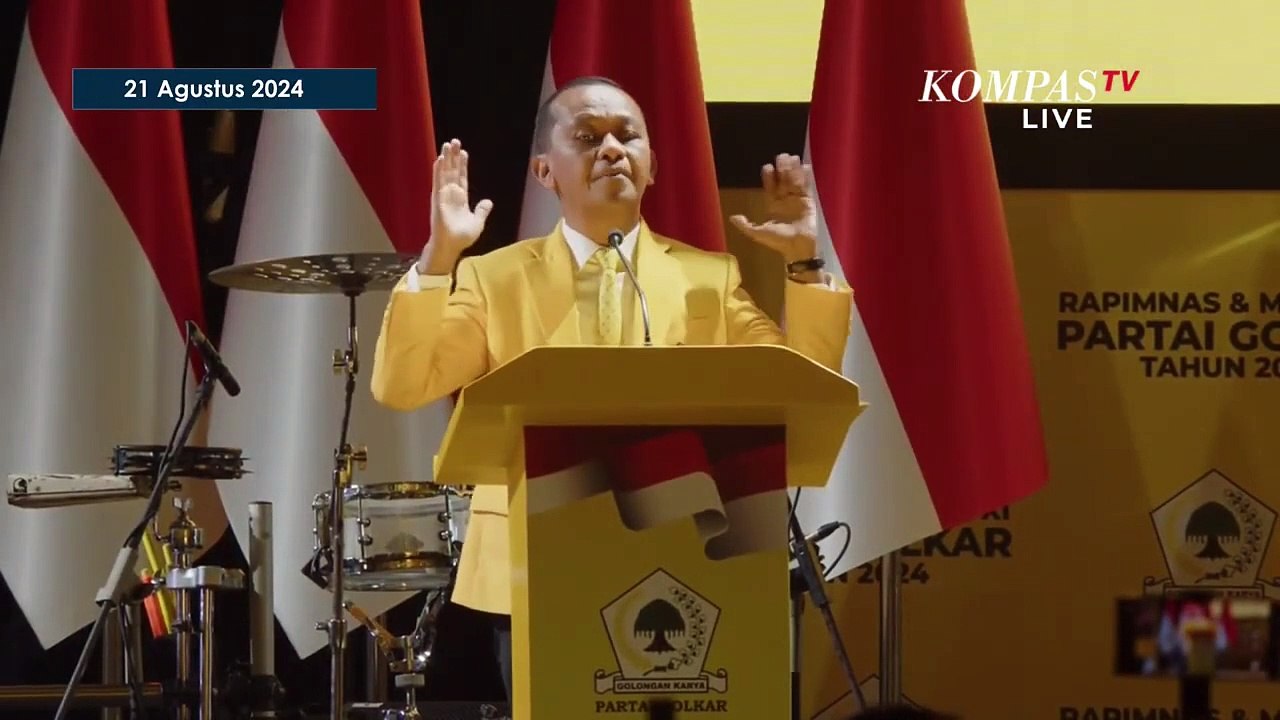 Momen Bahlil Singgung Raja Jawa di Pidatonya di Munas Golkar: Jangan Main-main, Celaka Kita