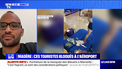 "On a tourné en rond": ce voyageur bloqué dans un avion en raison des feux de forêt à Madère témoigne