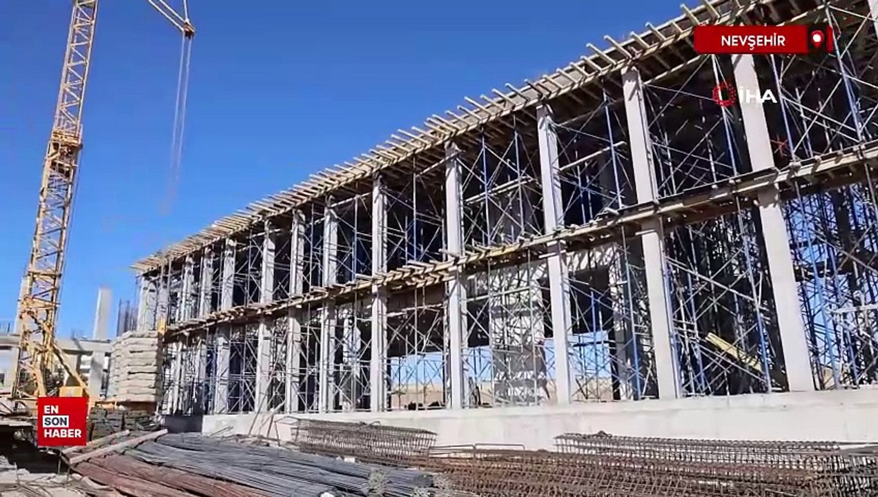 Devlet Bahçeli'nin hibe ettiği arazide Alevi Kültürü ve Cemevi Külliyesi inşaatı sürüyor