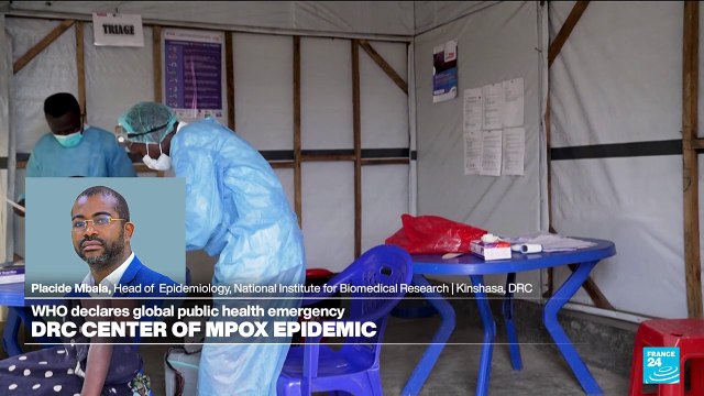 DRC centre of Mpox epidemic: WHO declares global public health emergency