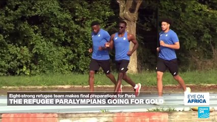 Refugee athletes deliver 'a message of perseverance' as they seek medals at Paris Paralympics