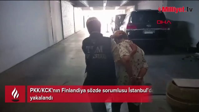 PKK/KCK'nın Finlandiya sözde sorumlusu İstanbul'da yakalandı