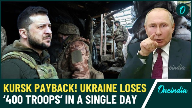 Putin Dominates’: Moscow Reports Success in Kursk Payback, Claims 400 Ukrainian Casualties| Watch