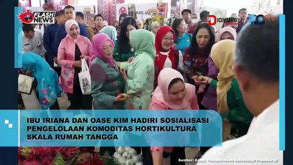Ibu Iriana dan OASE KIM Dorong Pemanfaatan Komoditas Hortikultura di Skala Rumah Tangga Lewat Sosialisasi
