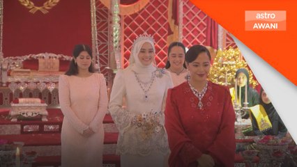Perkahwinan Diraja: Istiadat Berinai berlangsung penuh tradisi