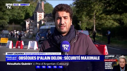 Obsèques d'Alain Delon: 80 gendarmes mobilisés pour sécuriser la résidence de l'acteur à Douchy où il sera enterré ce samedi
