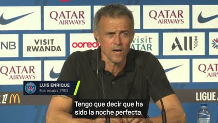 LUIS ENRIQUE habla tras la GOLEADA del PSG al MONTPELLIER (6-0)