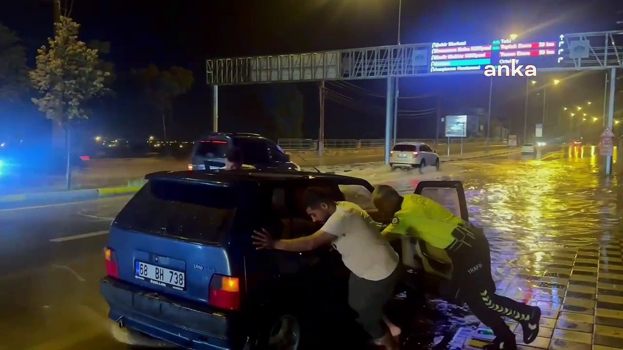 Aksaray'da şiddetli sağanak yağışı heyelan ve su baskınlarına neden oldu