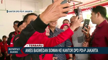 Sambangi Kantor DPD PDIP Jakarta Hari Ini, Peluang Anies Diusung di Pilkada 2024 Makin Besar?