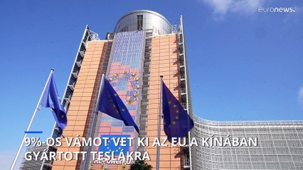 Csökkentette a kínai gyártású Teslára vonatkozó vámot az Európai Bizottság