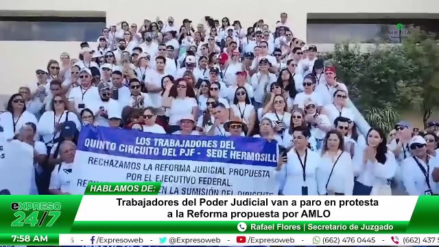 Tribunales y juzgados de Hermosillo suspenden actividades por paro nacional