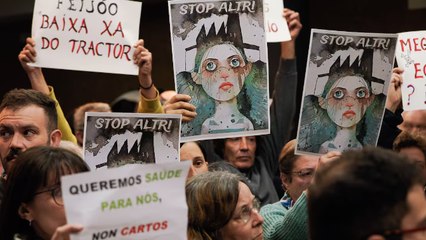 Los vecinos de Pala de Rei en pie de guerra contra la construcción de una planta de celulosa
