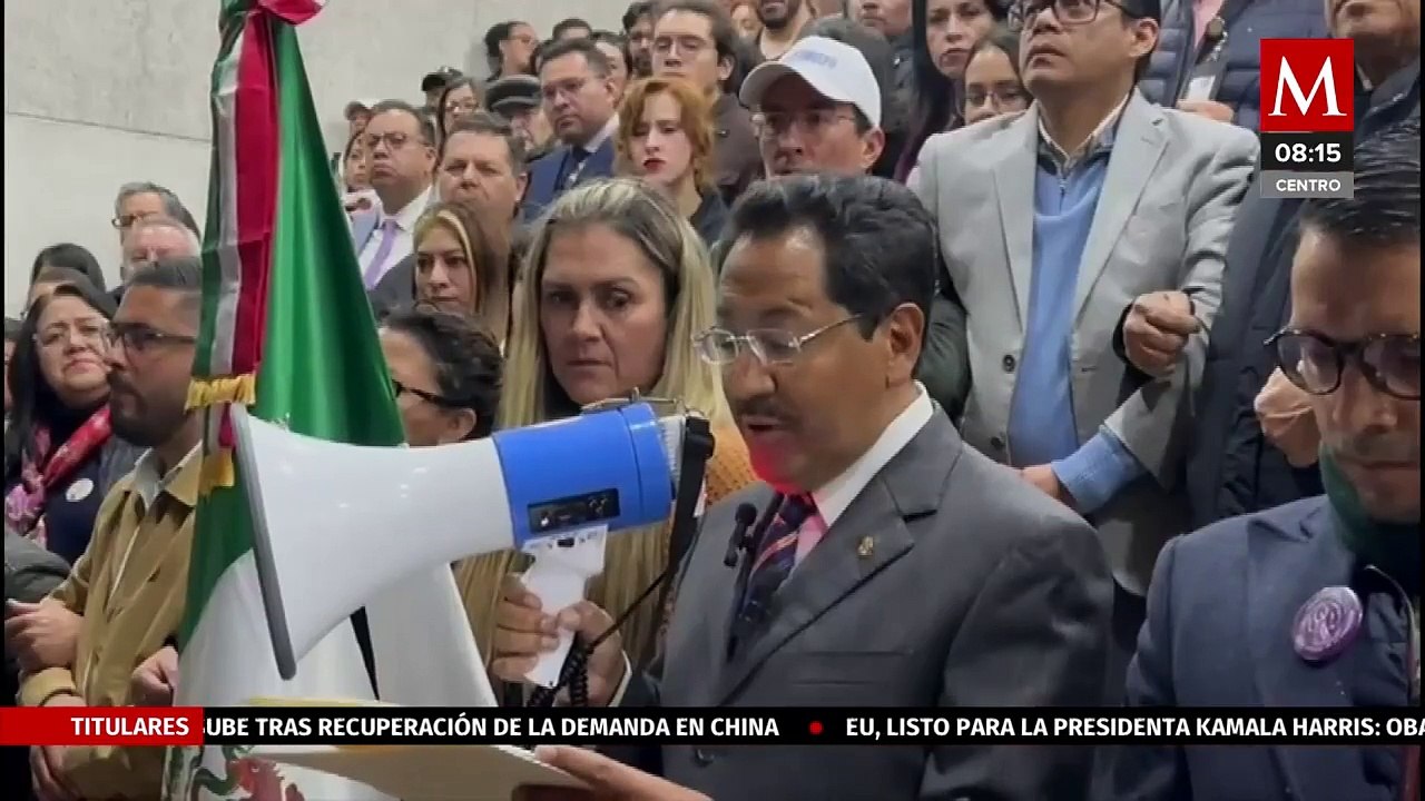 En Edomex, refuerzan protesta contra reforma judicial; se suman jueces y magistrados