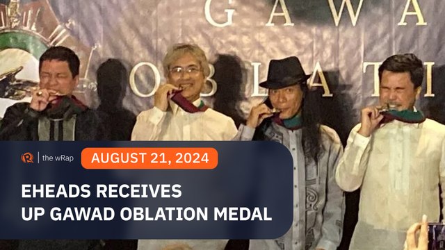 'Mabuhay ang Noypi!': Eraserheads honored to receive UP Gawad Oblation Medal 