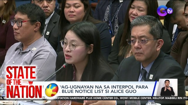 NBI, nakipag-ugnayan na sa Interpol para ilagay sa Blue Notice List si Alice Guo | SONA