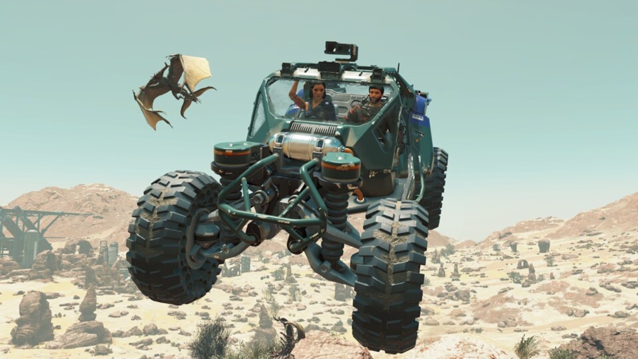 Starfield: Wir machen eine Spritztour im brandneuen Bodenfahrzeug