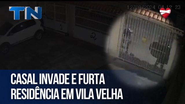 Casal invade e furta residência em Vila Velha