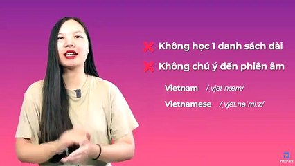 TOEIC PREP : Bài 1 - Khóa Từ Vựng Cơ Bản
