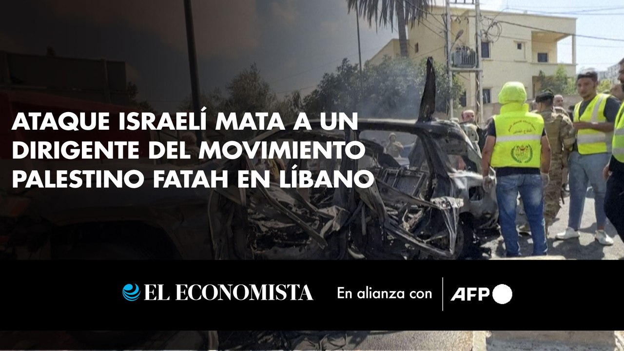 Ataque israelí mata a un dirigente del movimiento palestino Fatah en Líbano