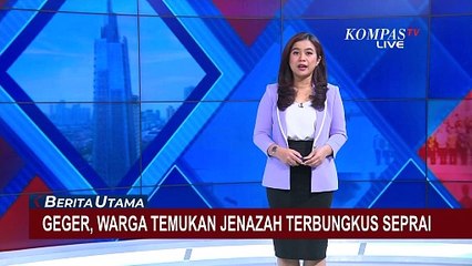 Warga Lampung Digegerkan dengan Temuan Jenazah Terbungkus Seprai di Bawah Jembatan Sungai