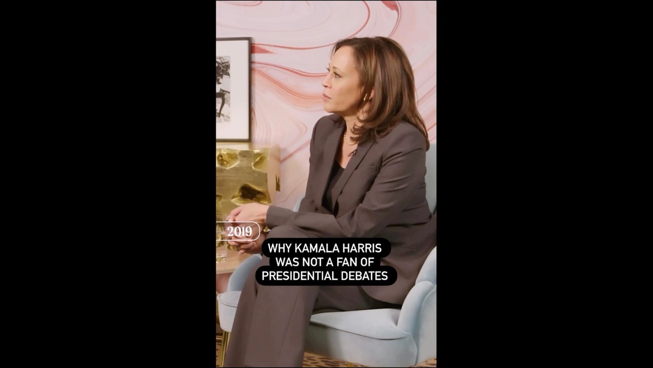 Why Kamala Harris Was Not a Fan of Debates | Cosmo Clips