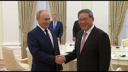 Il premier cinese Li Qiang ricevuto da Putin a Mosca