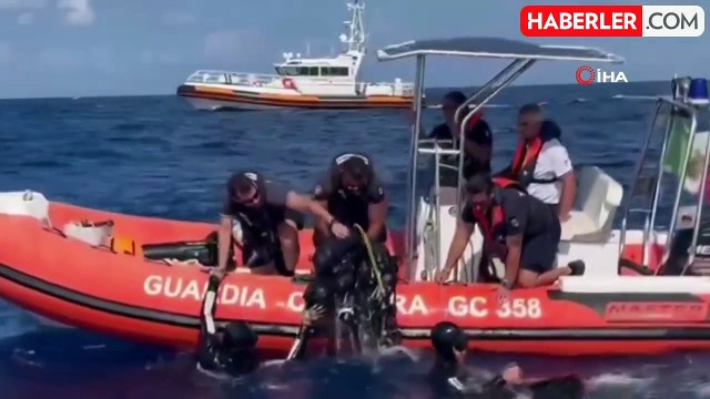 İtalya'da batan lüks yatta 2 kişinin daha cansız bedenine ulaşıldı