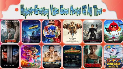 Episode 01 (1-25) | TOP 50 Video Game Adapted Movies Of All Time and Highest Grossing!