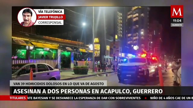 Localizan cabeza humana y un hombre asesinado a disparos en Acapulco