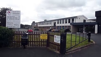 Burton Borough School in Newport, all quiet before GCSE results day tommorow.