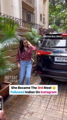 Shardha Kapoor spotted in Bandra.