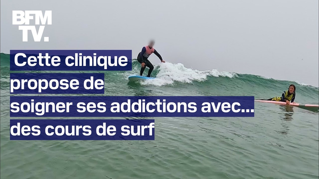 Finistère: cette clinique propose de soigner ses addictions avec… des cours de surf