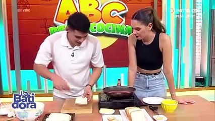 Nicolás Suárez enseñó a preparar rollitos de canela en 1 minuto