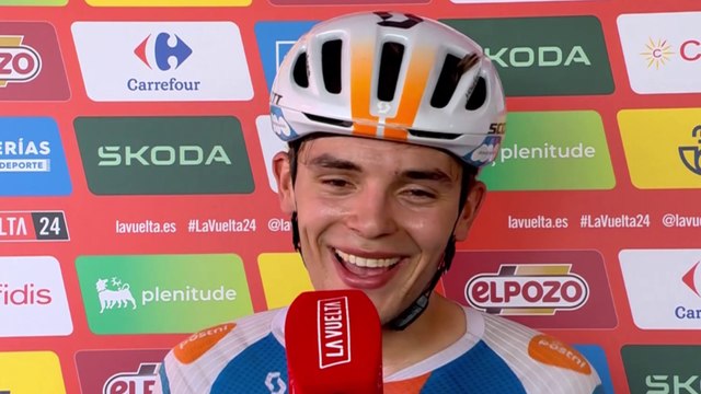 Cycling - La Vuelta 2024 - Pavel Bittner : To beat Wout van Aert in a long sprint... it’s crazy !