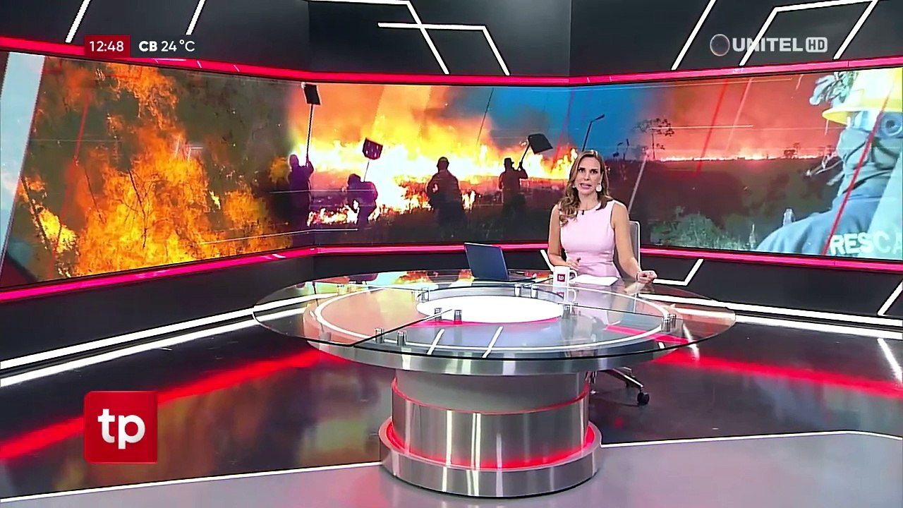 Santa Ana: Voluntarios y niños presentan problemas de respiración por la densa humareda producto de incendios