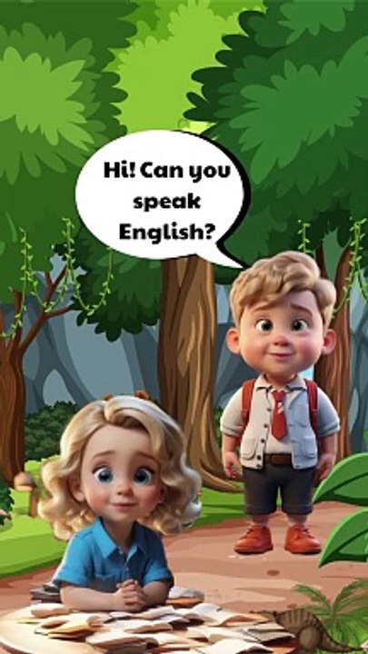 English Speaking with others for kids learning