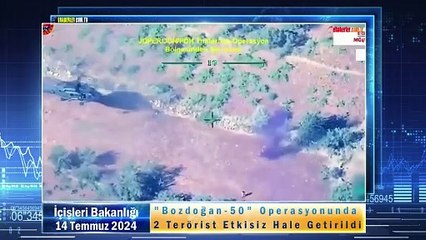 "Bozdoğan-50" Operasyonunda 2 Terörist Etkisiz Hale Getirildi