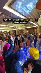Group Dance  Brothers performance  Sister Wedding  Punjabi Bhangra  Indian wedding  dj dance