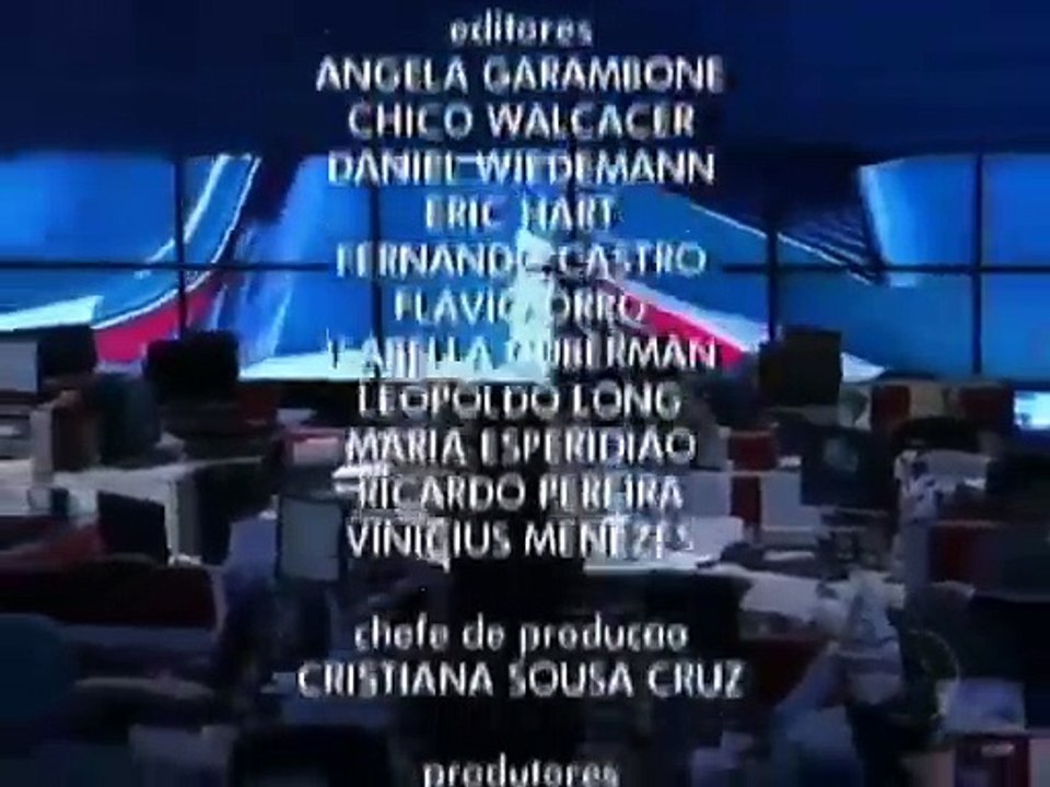 Encerramento Jornal Nacional e Início Avenida Brasil (03/08/2012) (SIMULAÇÃO)